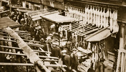 Berwick Street Market, Soho, an einem Samstag